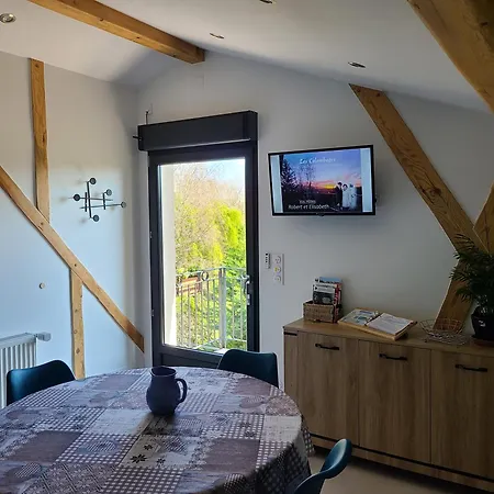 Apartamento - - - - -les Colombages - - - - D'hôtes-gîte- Classement 3 étoiles *