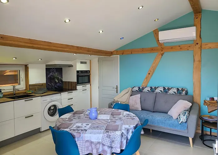 - - - - -les Colombages - - - - D'hôtes-gîte- Classement 3 étoiles Apartamento Mirepoix (Ariege)